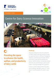 The Centre for Dairy Science Innovation